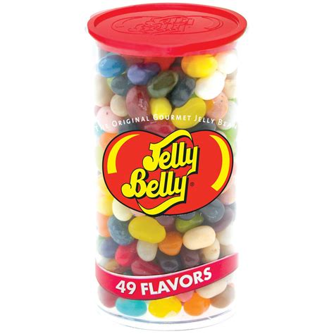 49 Assorted Jelly Bean Flavors 12 Oz Clear Can Dabcube