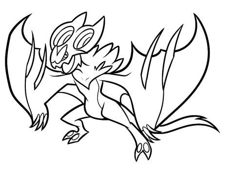 Noivern Coloring Pages Free Printable Coloring Pages For Kids