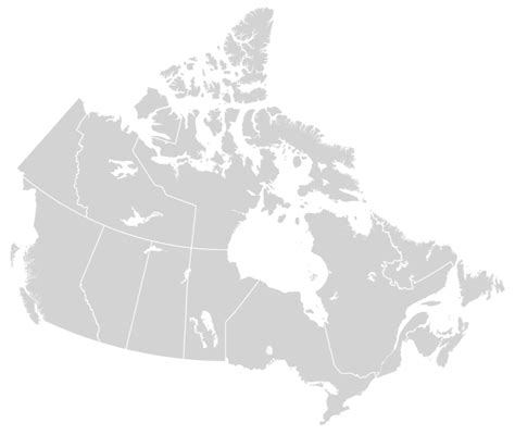 Filecanada Blank Mapsvg Wikimedia Commons Canada Provinces And