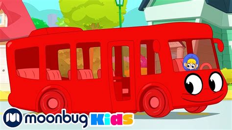 Wheels On The Bus Sing Along Nursery Rhymes For Kids Moonbug Kids