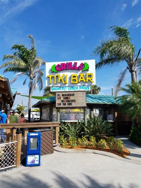 Grills Seafood Deck And Tiki Bar Cap Canaveral Restaurant Avis Numéro