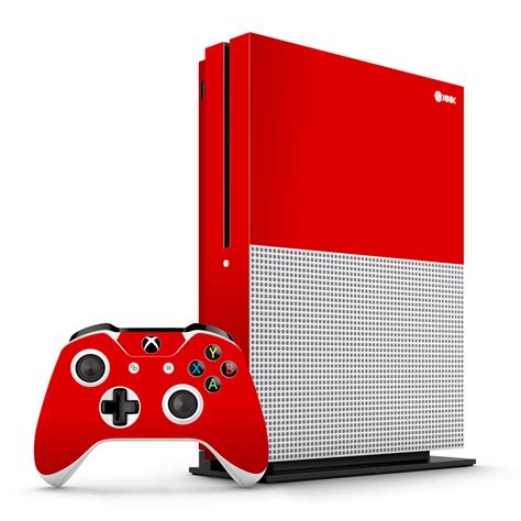 Xbox One S Glossy Bright Red Skin Easyskinz