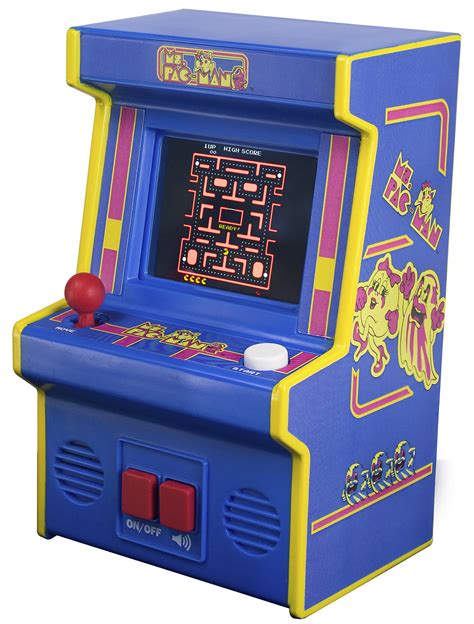 Arcade Classics Ms Pac Man Mini Arcade Game Classic Arcade Gaming