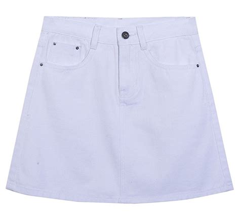 Chouyatou Women S Basic High Waist A Line Short Denim Skirt To View Further For This Item