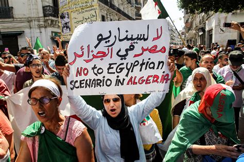 Algerian Authorities Accused Of Clamping Down On Protesters Middle