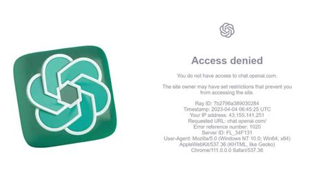 Chatgpt How To Fix Chatgpt Access Is Denied Problem Openai Access Hot