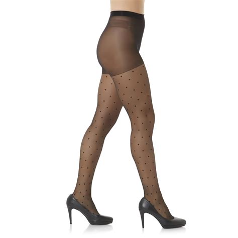 Nice Touch Womens Fashion Pantyhose Dots