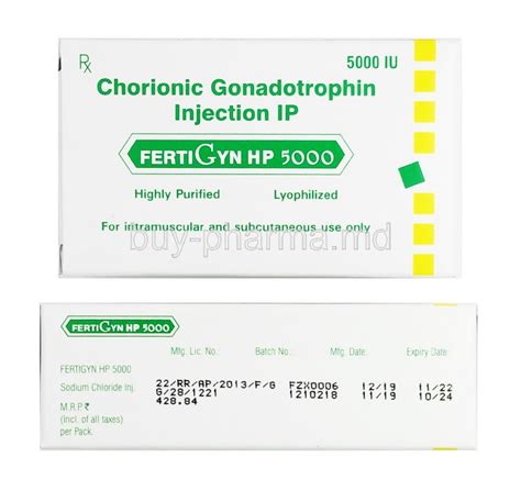 Buy Human Chorionic Gonadotropin Hcg Injection Online