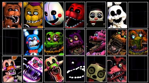 Secret Characters From Ucn Ultimate Custom Night Youtube Bank Home