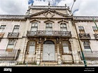 Monumental facade of the derelict Palace of Condes da Ribeira Grande ...