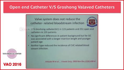 Open End Catheter Vs Groshong Valaved Catheters Youtube