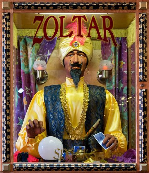 Zoltar The Fortune Teller Editorial Photography Image Of Beard 33587282