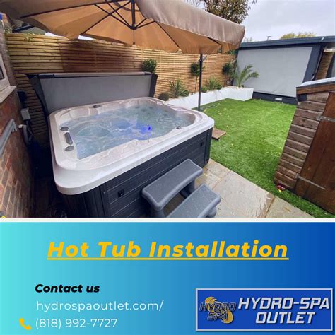 hydro spa outlet at hydro spa outlet our skilled team ensures seamless and hassle free hot tub