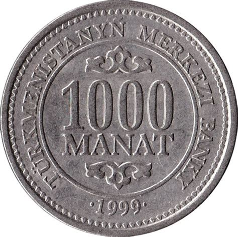 1000 Manat Turkmenistan Numista