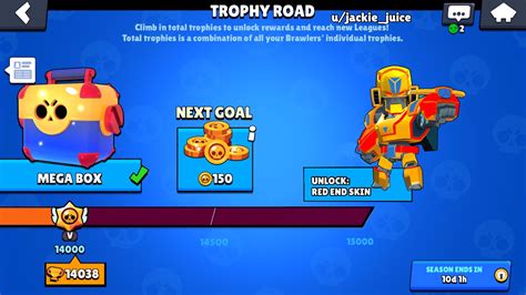 They are awarded or taken away based on the results of a brawl. idea exclusive trophy road skin at 15000 trophies ...