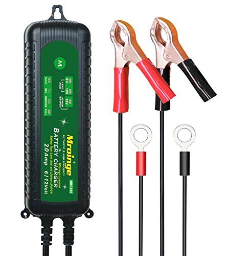 Battery chargers, conditioners └ car accessories └ vehicle parts & accessories all categories antiques art baby books, comics & magazines business, office & industrial cameras & photography cars, motorcycles & vehicles clothes. Mroinge Automotive Trickle Battery Charger Maintainer 6V ...