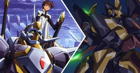 Code Geass 10 Strongest Mechs In The Franchise And Their Pilots