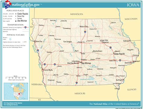 United States Geography For Kids Iowa