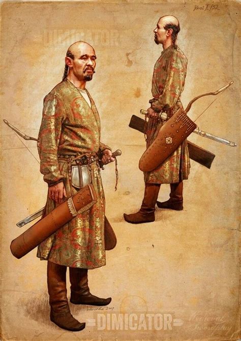 10th Cen Hungarian Warrior Ancient Warriors Early Middle Ages