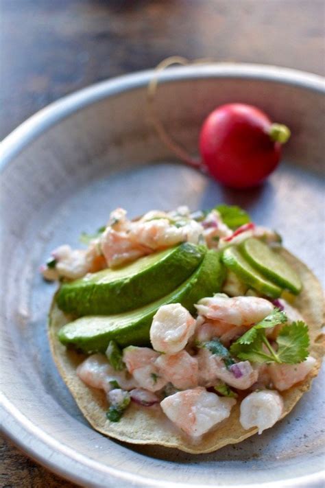 Shrimp Ceviche Tostadas with Coconut and Lime | Recipe in ...
