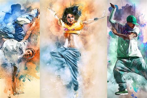 Painting Photoshop Actions By Creativetacos On Envato Elements In 2021
