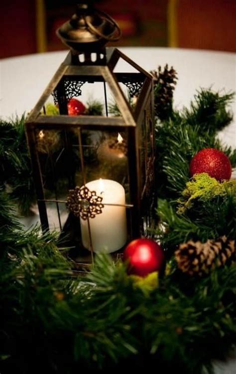 42 Fabulous Winter Lantern Centerpieces Ideas Pimphomee Christmas