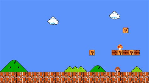 Mario Sky Background For Your Gaming Channel