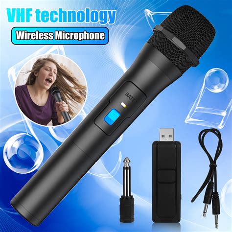 21pcs Vhf Wireless Microphone Eeekit Portable Dynamic Mic Handheld