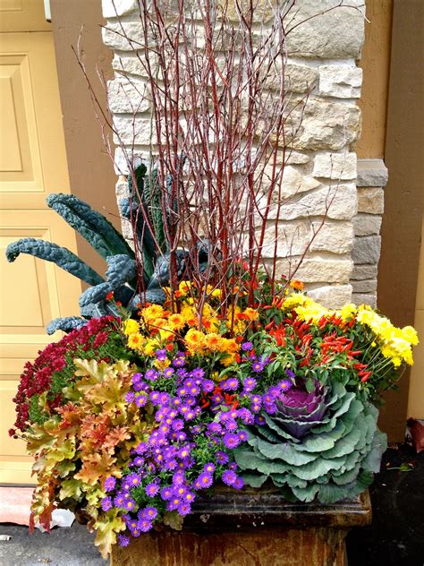 Fall Botanical Blitz Gardening Professionals Blumenkübel Für Den
