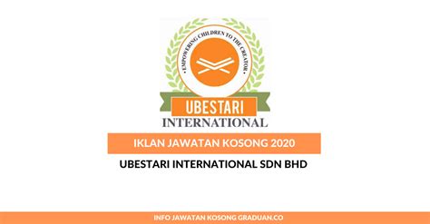 Kosan international glove sat discounts. Permohonan Jawatan Kosong Ubestari International Sdn Bhd ...