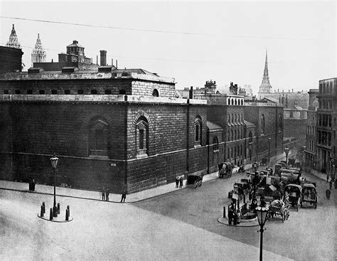 Newgate Prison just before it was closed and demolished. (Not so