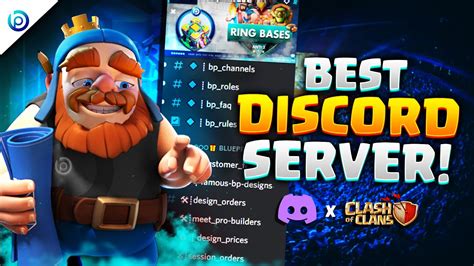 The Best Clash Of Clans Discord Server Coc Pro Bases For Free Youtube