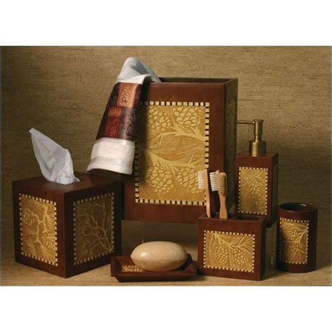 Avanti Linens Adirondack Pine Shower Curtain Cabin Accessories