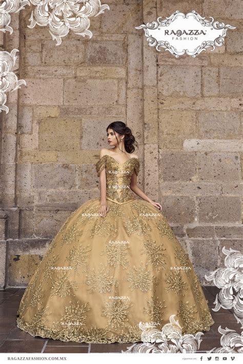 Vestidos De 15 Color Dorado Ideas Para Fiestas De Quinceañera