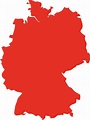 Mapa de Alemania PNG Imagenes gratis 2024 | PNG Universe