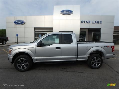 2019 Ingot Silver Ford F150 Stx Supercab 4x4 133146708 Photo 18