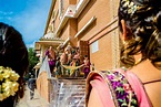 Indian wedding photography at Willesden Mandir