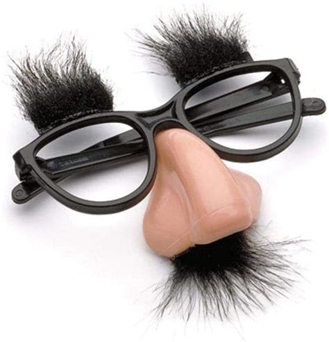 Mumuwueur Disguise Moustache Glasses With Funny Nose Party Decorative