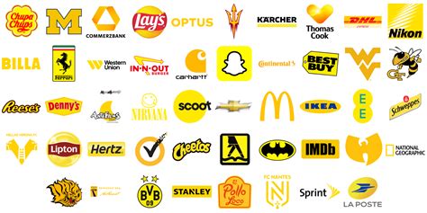 Most Famous Logos In Yellow