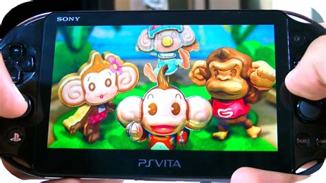 Ps Vita Super Monkey Ball Banana Splitz Gamepla Youtube