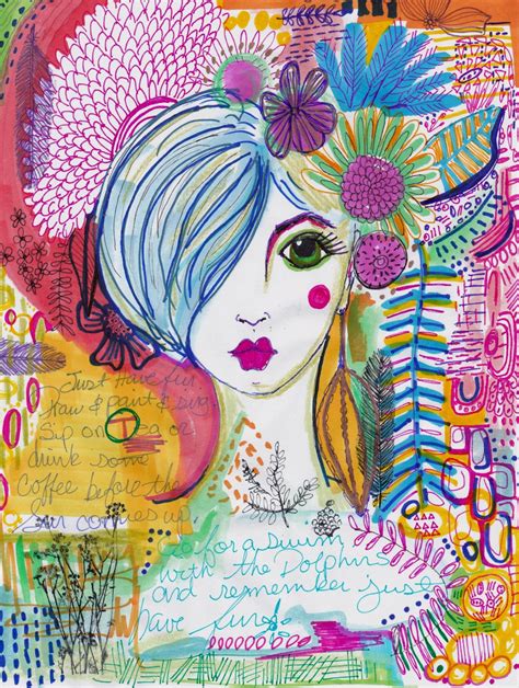 Collage Page Art Journal Journal Pages By Artonthemoonstudio