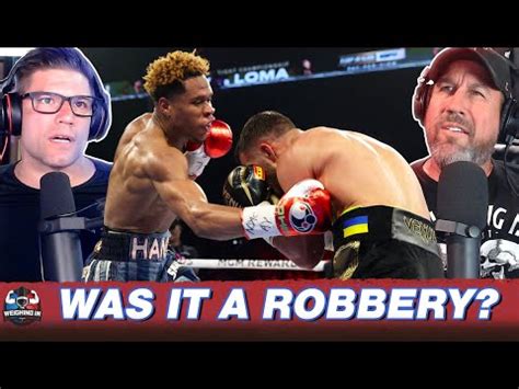 Was Lomachenko Robbed In Haney Fight Weighing In Youtube