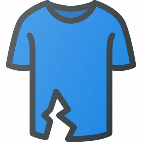 Ripped Tshirt Icon
