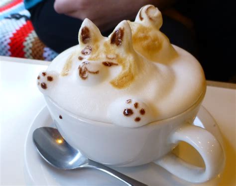 3d Latte Art In Tokyo Japan