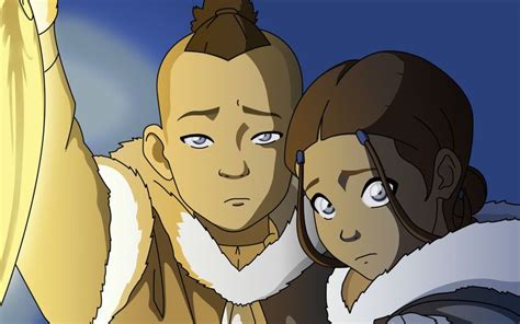 brother and sister sokka and katara anime films aang the last airbender avatar the last