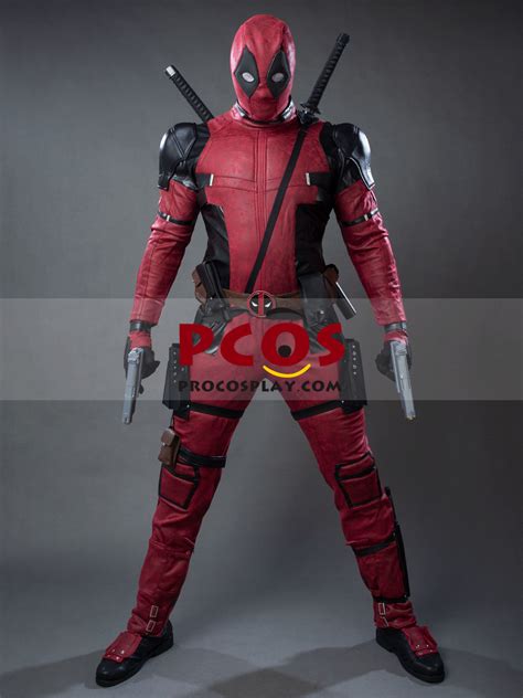 Ready To Ship Deadpool 2 Leather Wade Wilson Cosplay Costume Mp003992