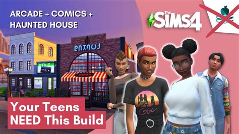 Perfect Teen Hangout Wout High School Years Sims 4 Stop Motion Build