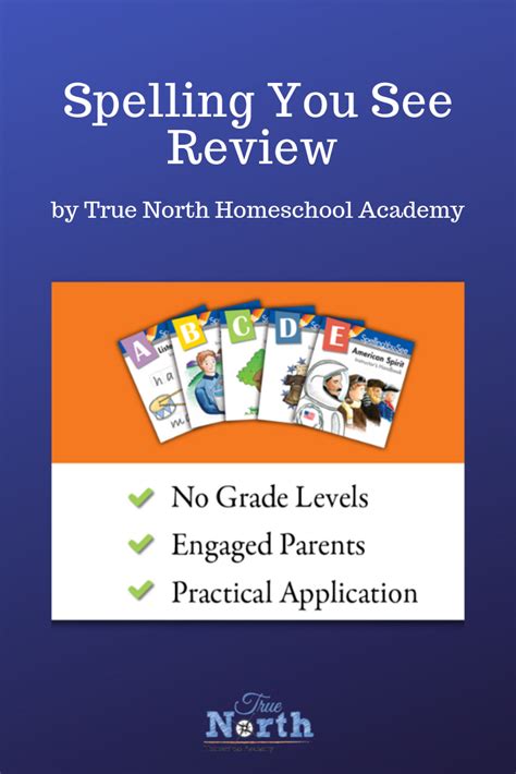 Spelling You See Review True North Homeschool Academy