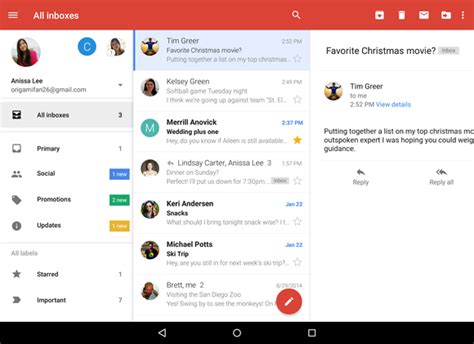 Gmail Android App Adds Unified Inbox Conversation View And Smarter Search