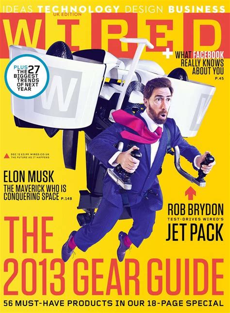Wired Uk December Digital Technology Magazines Magazine Cover Business Design